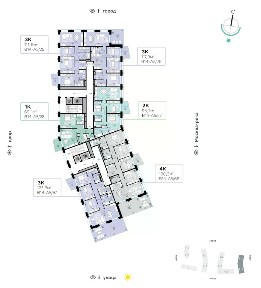 Продается 1-комн. квартира, 69,1 м²