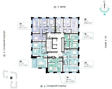 Продается 3-комн. квартира, 71,7 м²