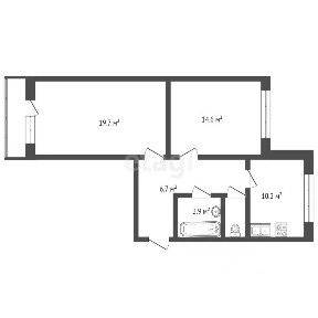 Продается 2-комн. квартира, 58,3 м²