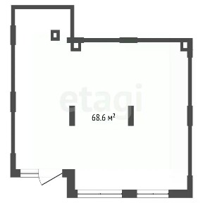 Сдается помещение свободного назначения, 68,1 м²