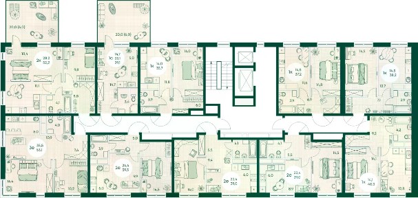 Продается 1-комн. квартира, 29,1 м²