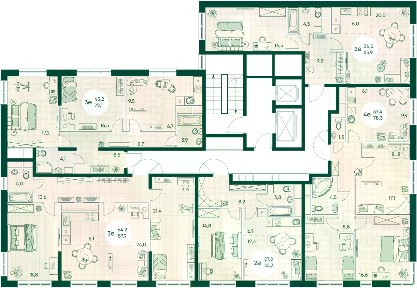 Продается 3-комн. квартира, 72,1 м²