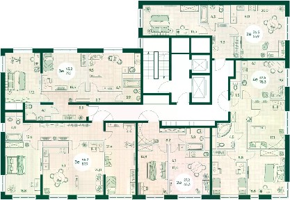 Продается 3-комн. квартира, 87,9 м²