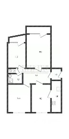 Продается 3-комн. квартира, 75,5 м²