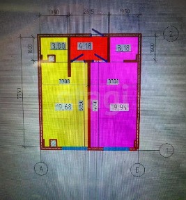 Продается офис, 52,6 м²