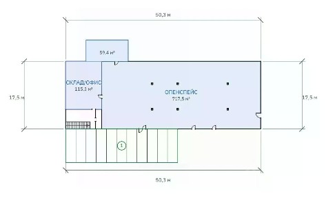 Сдается производство, 1 000 м²