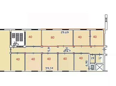 Сдается офис, 80 м²