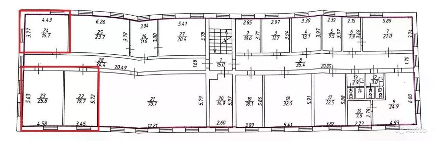 Сдается офис, 20 м²