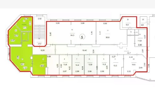 Сдается офис, 84,5 м²