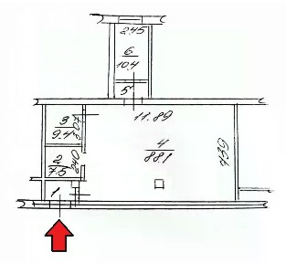 Сдается торговая площадь, 121,3 м²