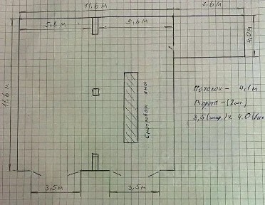Сдается склад, 135 м²