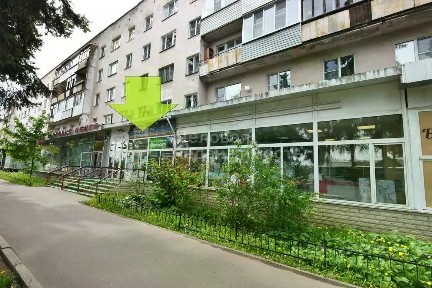 Сдается торговая площадь, 121,3 м²