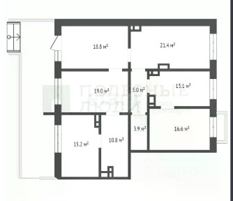 Сдается помещение свободного назначения, 123,3 м²