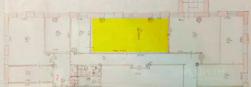 Сдается офис, 43 м²