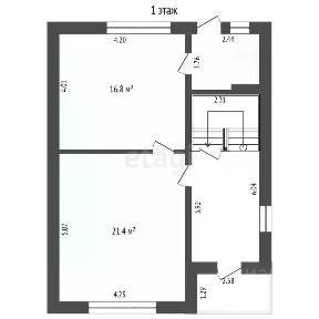 Продается 2-этажный дом, 113,5 м²