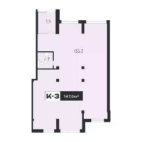 Сдается помещение свободного назначения, 147,5 м²