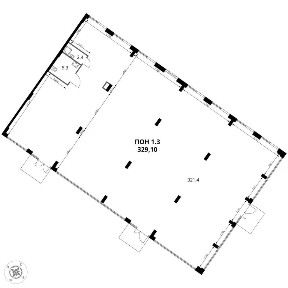 Продается помещение свободного назначения, 329,1 м²