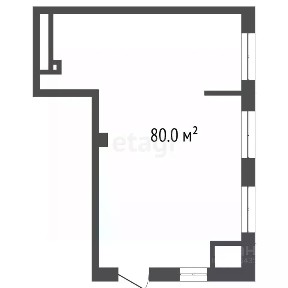 Сдается помещение свободного назначения, 80 м²
