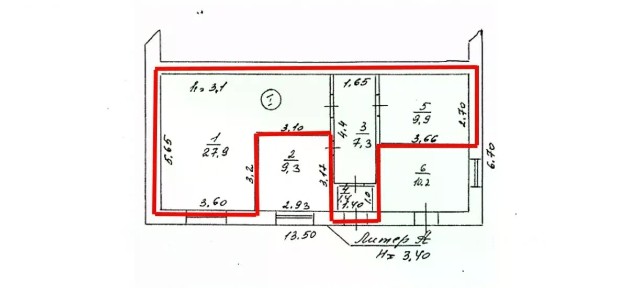 Сдается помещение свободного назначения, 46 м²