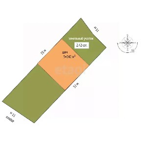 Сдается 2-этажный таунхаус, 242 м²