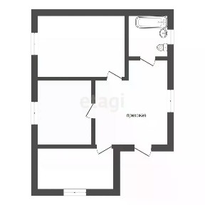 Продается 1-этажный дом, 100 м²