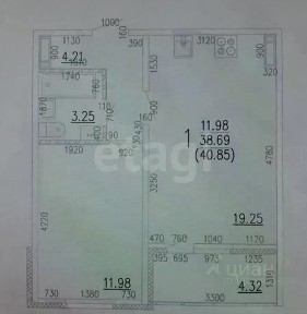 Продается 50% часть дома, 86 м²