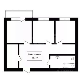 Продается 2-комн. квартира, 65,5 м²