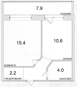 Продается 1-комн. квартира, 36 м²
