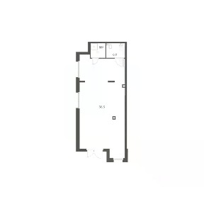 Продается помещение свободного назначения, 65,32 м²