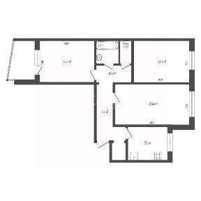 Продается 3-комн. квартира, 69,1 м²