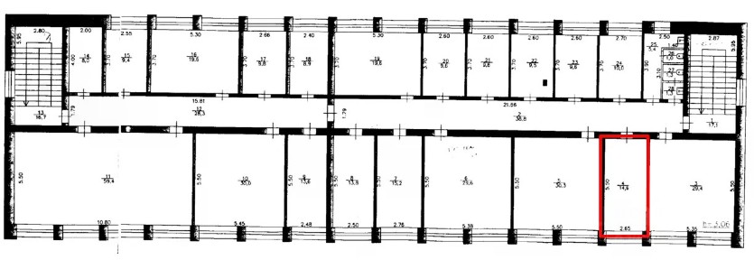 Сдается помещение свободного назначения, 14,6 м²