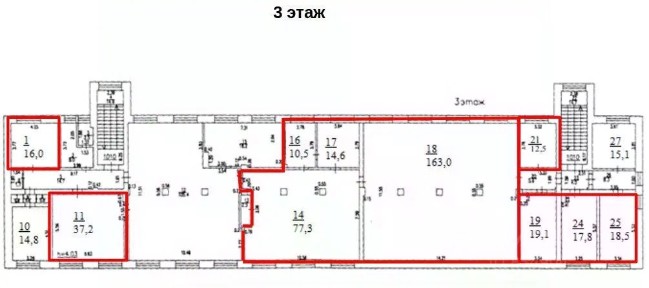 Сдается помещение свободного назначения, 12,5 м²