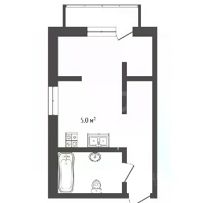 Сдается 50% часть 1-этажного дома, 36 м²