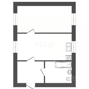 Сдается 1-этажный дом, 42 м²
