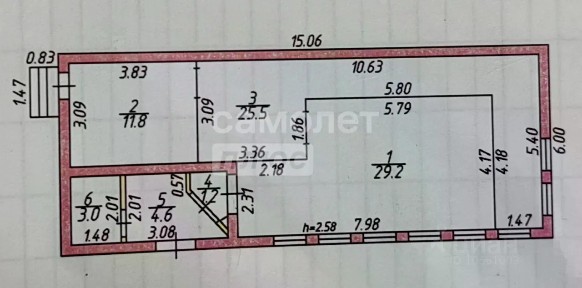 Сдается помещение свободного назначения, 80 м²