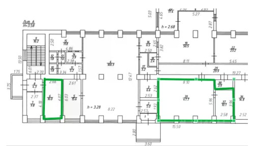 Сдается помещение свободного назначения, 540 м²