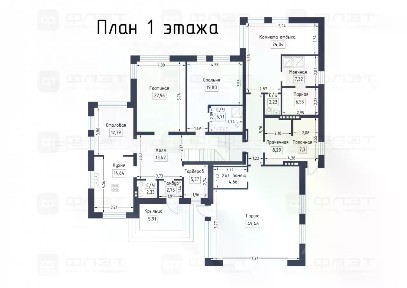 Продается 2-этажный дом, 350,4 м²