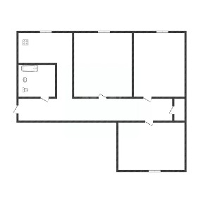 Продается 3-комн. квартира, 58 м²