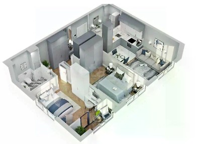 Продается 3-комн. квартира, 63,91 м²
