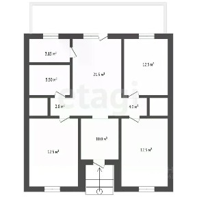 Продается 2-этажный таунхаус, 115 м²