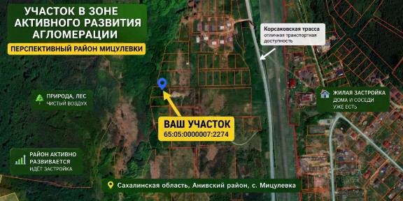 Продается участок, 10 сот.