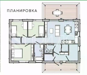 Продается 1-этажный дом, 85 м²