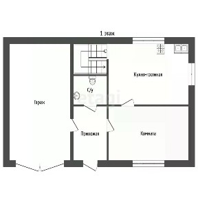 Продается 2-этажный дом, 65,1 м²