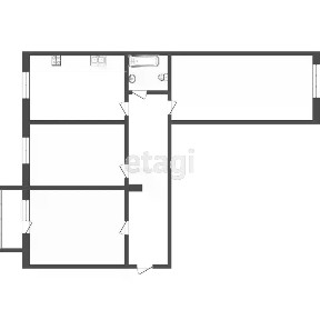 Продается 3-комн. квартира, 78 м²