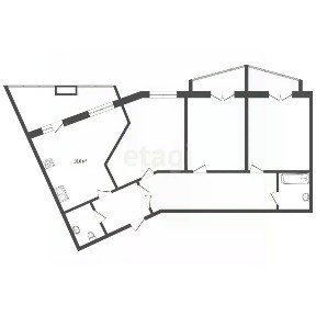 Продается 3-комн. квартира, 76,4 м²
