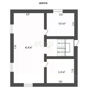 Продается 3-этажный дом, 279,3 м²