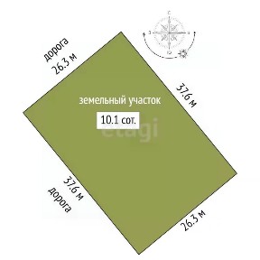 Продается участок, 10 сот.