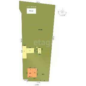 Продается 1-этажный дом, 52,9 м²