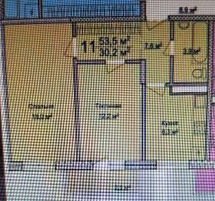 Продается 2-комн. квартира, 53,5 м²