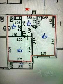 Сдается 1-комн. квартира, 33,9 м²